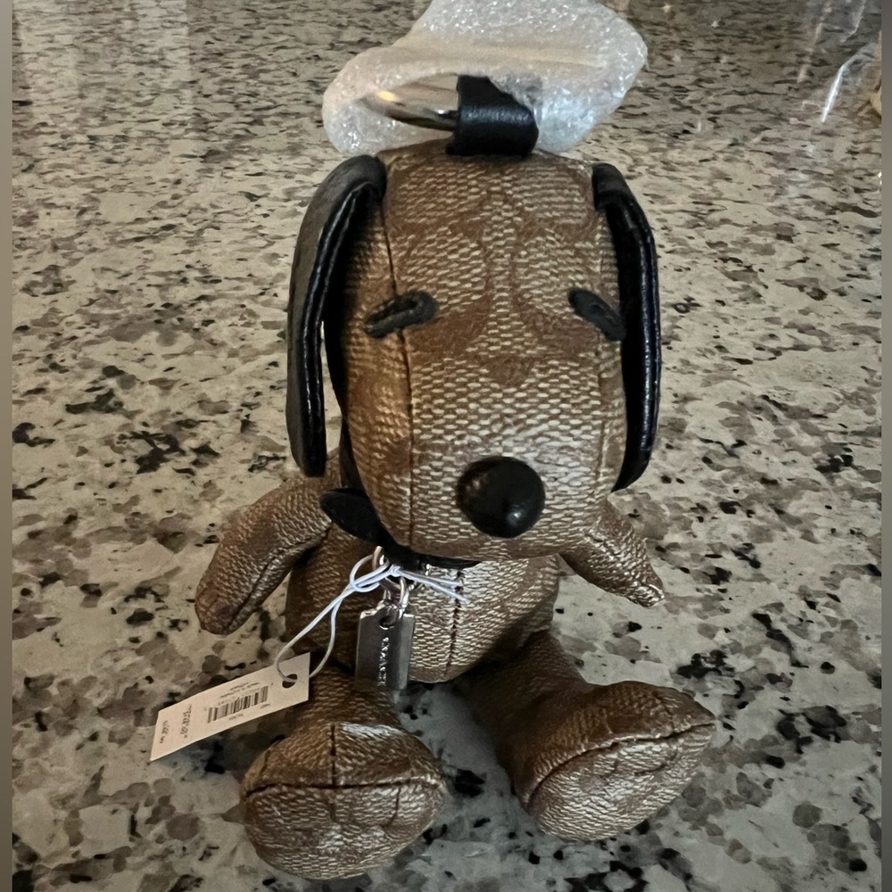 Coach x Peanuts Snoopy Bag Charm NWT
